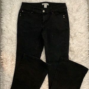 WHBM black jeans. Size 4.